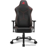 Игровое (геймерское) кресло Sharkoon Skiller SGS30 (черный/красный)