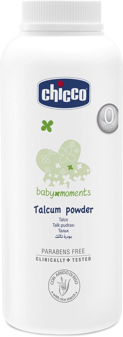 

Тальк детский Chicco Baby Moments с рисовым крахмалом 150 гр