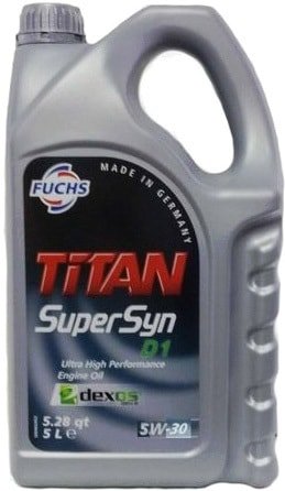 

Моторное масло Fuchs Titan Supersyn D1 5W-30 5л