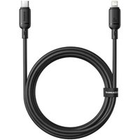 Кабель Baseus Silky Series Fast Charging Cable USB Type-C - Lightning (2 м, черный)