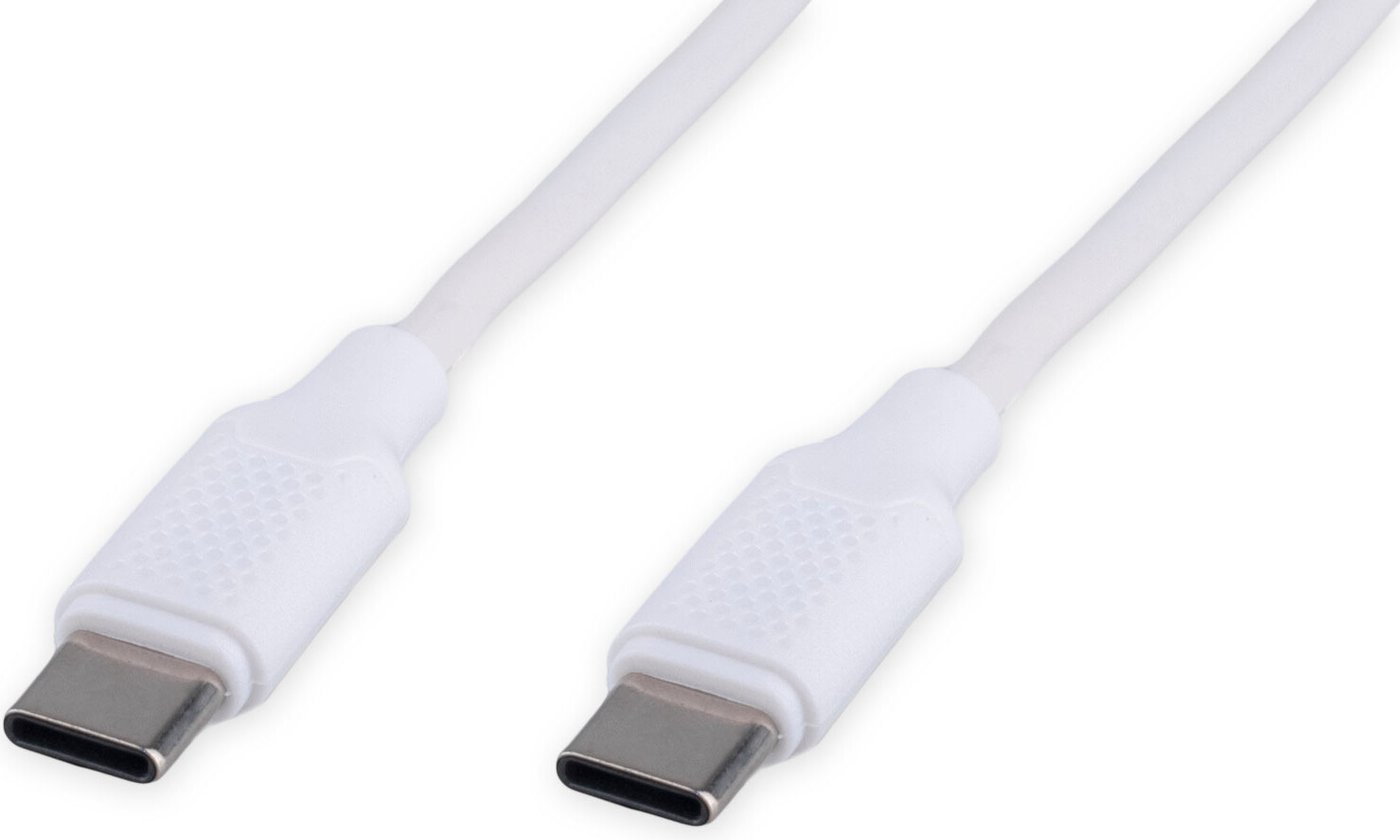 

Кабель Cablexpert CC-USB2-CMCM-60-1.8M-W USB Type-C - USB Type-C (1.8 м, белый)