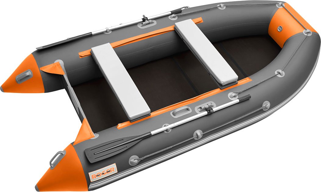 

Моторная лодка Roger Boat Hunter 3200 (без киля, графит/оранжевый)