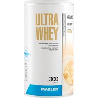 Протеин сывороточный (концентрат) Maxler Ultra Whey (банановый милкшейк, 300г)