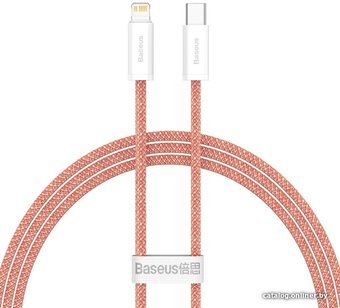 Кабель Baseus Lightning - USB Type-C CALD000107 (2 м, оранжевый)