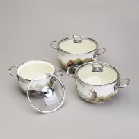 Набор кастрюль Agness 943-106