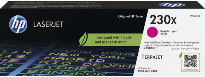 

Картридж HP W2303X LaserJet Magenta