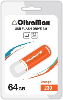 

USB Flash OltraMax 230 64GB (оранжевый) [OM-64GB-230-Orange]