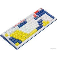 Клавиатура A4Tech Bloody B950 (белый/синий, Light Strike Libra Brown)