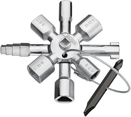 

Ключи для электрошкафов Knipex 00 11 01