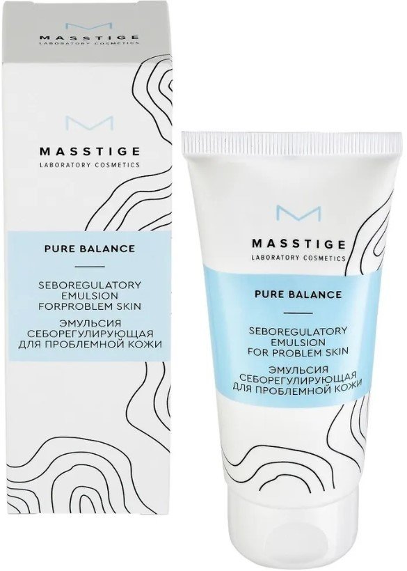 

Masstige Эмульсия для лица Pure Balance себорегулирующая для проблемной кожи 50 г