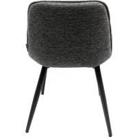 Стул ВВР Бостон (серый/черный, рогожка)