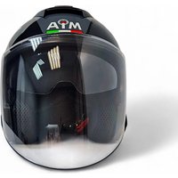 Мотошлем AIM JK526 526-023-XL (XL, серый/черный)