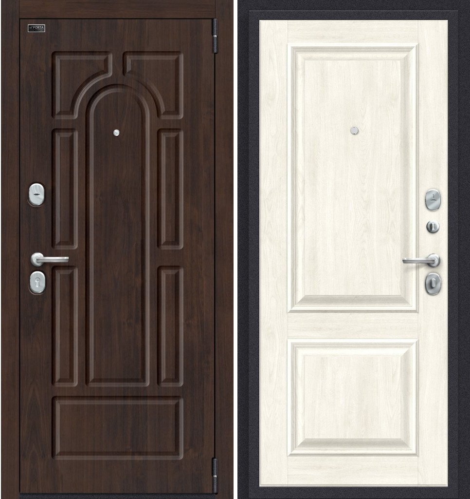 

Металлическая дверь el'Porta Porta S 55.K12 (Almon 28/Nordic Oak)