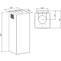 Кухонная вытяжка Konigin Allegro 30 (нержавеющая сталь)