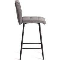 Стул TetChair Medeo Полубарный (велюр, серый)
