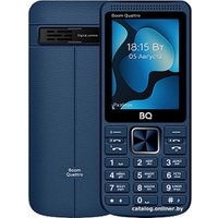 Кнопочный телефон BQ BQ-2455 Boom Quattro (синий)