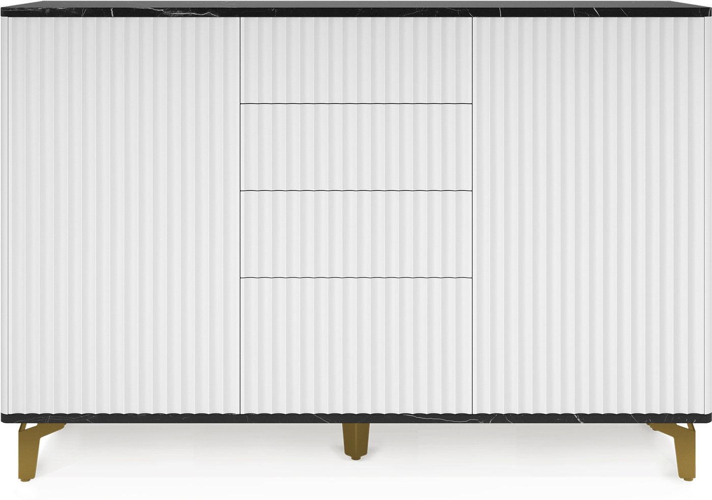 

Комод Shtabe Royal 5055 эко (мрамор неро-золото)