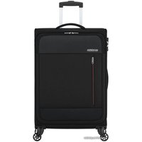 Чемодан-спиннер American Tourister Heat Wave Jet Black 68 см