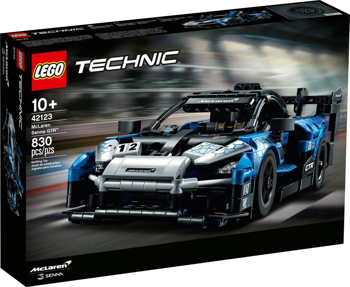 

Конструктор LEGO Technic 42123 McLaren Senna GTR