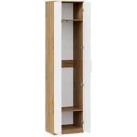 Шкаф распашной Трия Хилтон для одежды исп.2 (дуб крафт золотой/белый матовый) в Гомеле