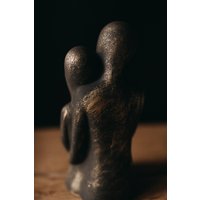 Статуэтка К.РАМА Влюбленные (черный с золотом)