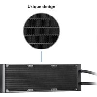 Система жидкостного охлаждения для процессора Chieftec Iceberg 360 DARK