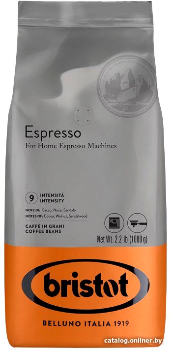 Кофе Bristot Espresso зерновой 1000 г