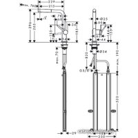 Смеситель Hansgrohe Talis M54 72809000