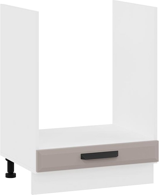 

Шкаф напольный Трия Тиана 1Н6Б (белый/мокко супермат)