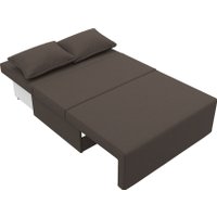 Диван Лига диванов Лагуна 125931 (рогожка амур коричневый)