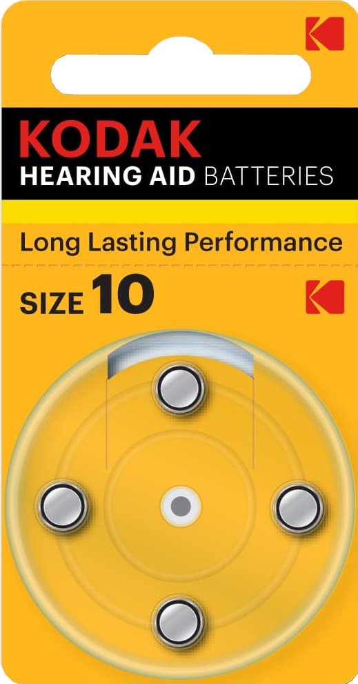 

Батарейка Kodak Hearing Aid Batteries 10 4 шт