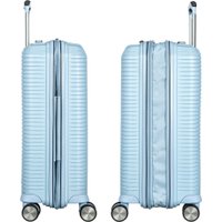 Чемодан-спиннер Verage Rome 19006-S+ 55 см (полярно-голубой)