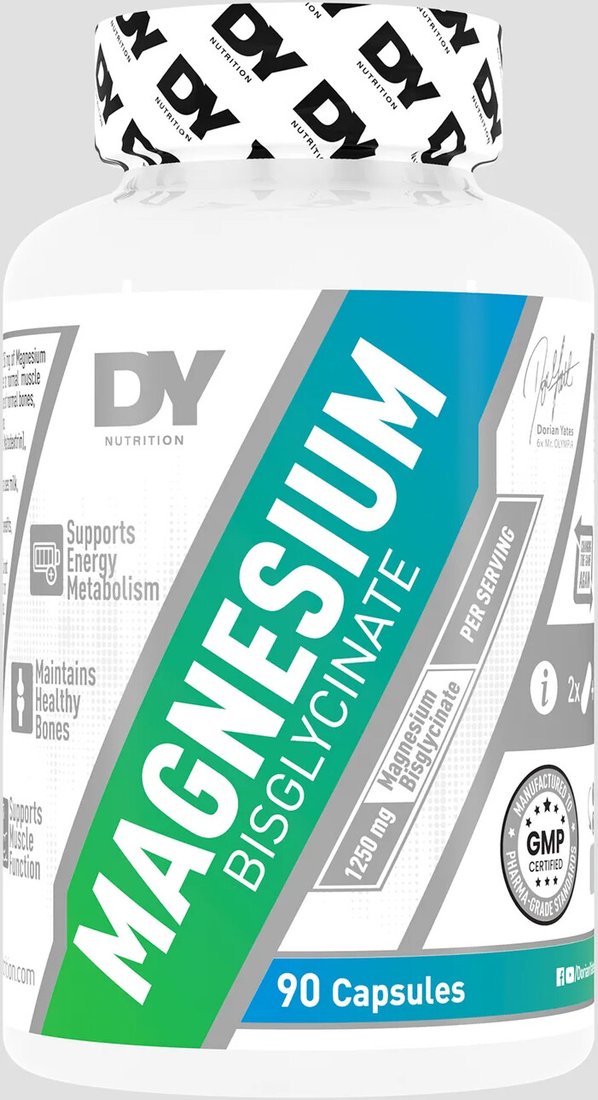 

БАД Dorian Yates Nutrition Magnesium Bisglycinate (90 капсул)
