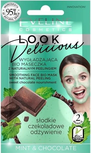 

Eveline Cosmetics Маска для лица BioMint & Chocolate Look Delicious разгл. 10 мл