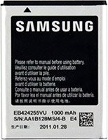 

Аккумулятор для телефона Копия Samsung Corby 2/Star 3 (EB424255VU)