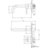 Смеситель Omnires Y Y1215CR