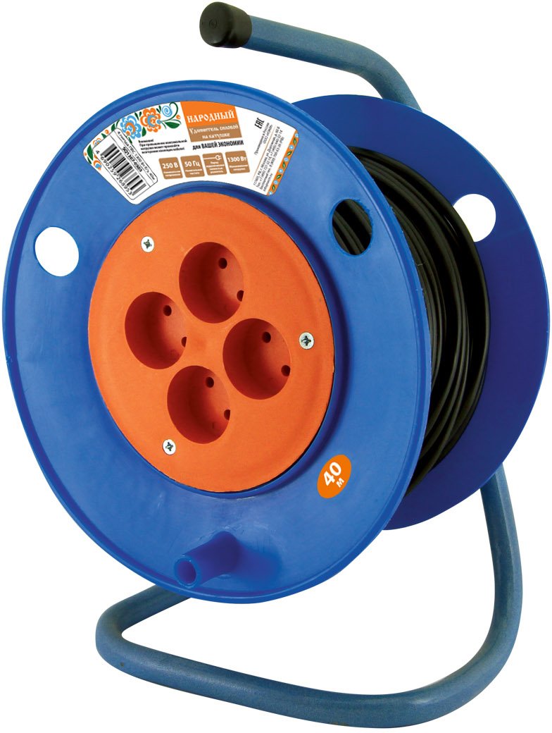 

Удлинитель на катушке TDM Electric SQ1307-0503 (40 м, синий)