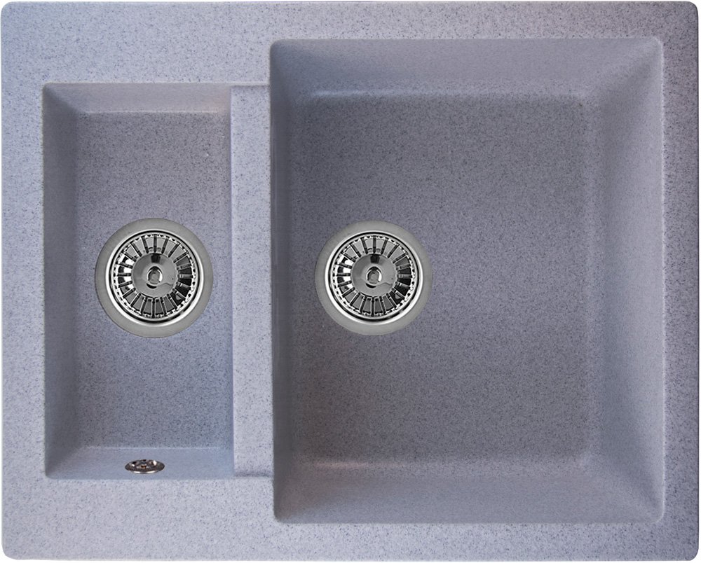 

Кухонная мойка Berge BR-6150 (серый матовый)