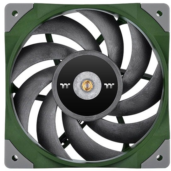 

Вентилятор для корпуса Thermaltake ToughFan 12 Racing Green CL-F117-PL12RG-A