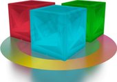 Светящееся Icelandic Cube DB (белый, RGB подсветка)