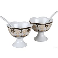 Креманка Rosenberg R-060153 (с ложками)