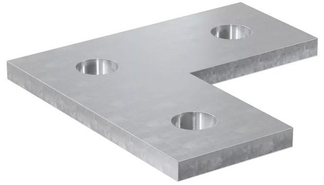 Пластина соединительная Fischer FFF 3L 504498 (25 шт)