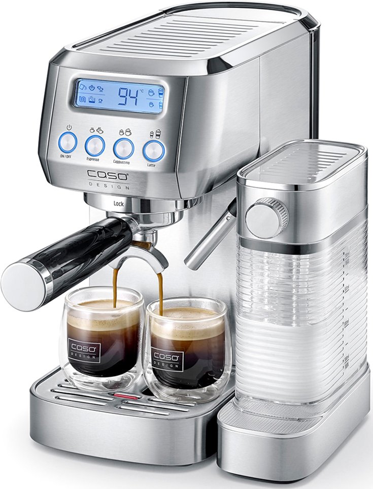 

Рожковая кофеварка CASO Espresso Gourmet Latte