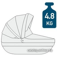 Универсальная коляска ROAN Bass B2 (2 в 1, latte/white)