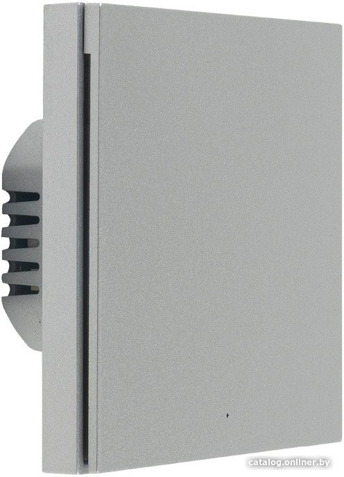 Умный выключатель Aqara Smart Wall Switch H1 одноклавишный без нейтрали (серый)