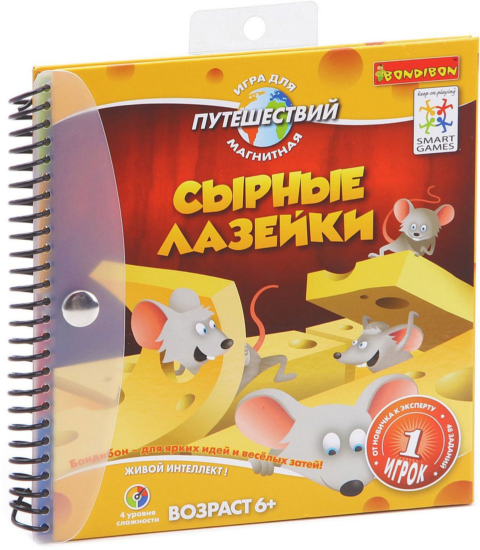 

Настольная игра Bondibon Сырные лазейки [ВВ1054]