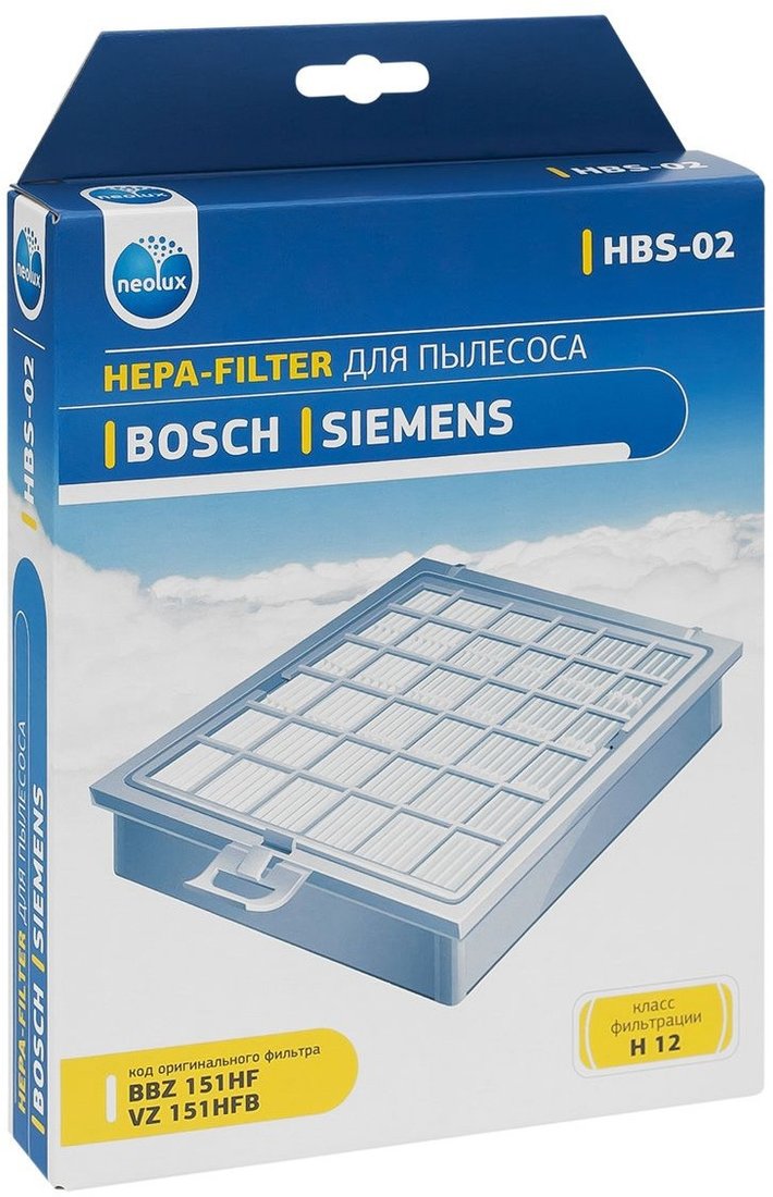

HEPA-фильтр Neolux HBS-02