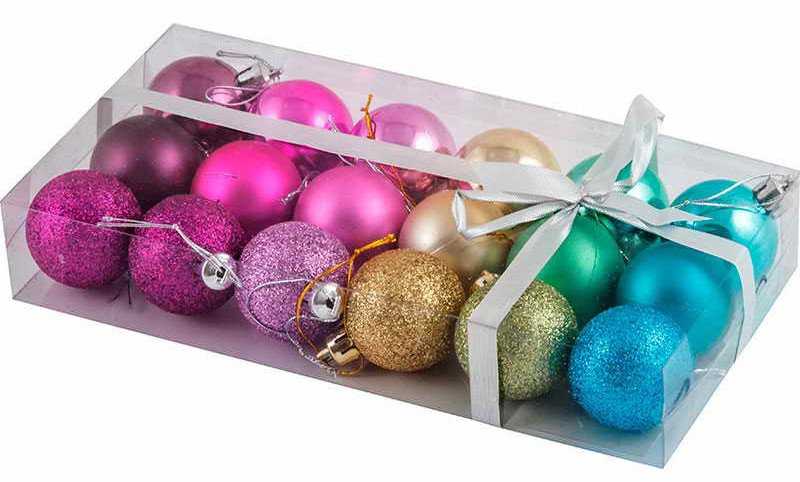 

Елочная игрушка Волшебная страна Палитра R001332 (18 шт)