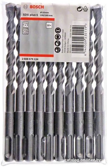 Набор буров Bosch 2608579124 (10 шт)