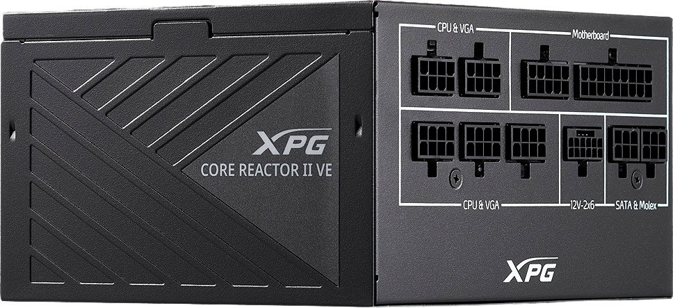 

Блок питания ADATA XPG Core Reactor II VE 650W COREREACTORIIVE650G-BKCEU